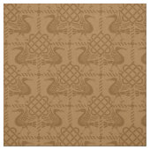 ゴシック様式のリバイバルの鳥と結び目 ファブリック (見本)