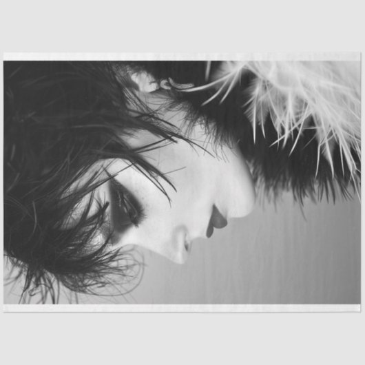 ゴシック様式のロックスターファッション撮影の切り離 薄葉紙 (正面)