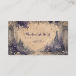 ゴシック様式のロマンス童話城跡 名刺