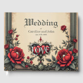 ゴシック様式のロマンス。ゴシック華美スタイル ゲストブック (正面)