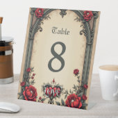 ゴシック様式のロマンス。ゴシック華美スタイル 台座サイン (インサイチュ)