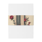 ゴシック様式のロマンス。ゴシック華美スタイル 招待状ベリーバンド (裏面例)