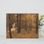 ゴシック様式のヴィンテージエンジェルブラウンの森の木 (スタンド正面)