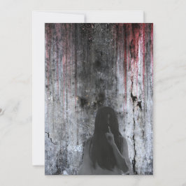 ゴシック様式のヴィンテージ不気味なハロウィーン 招待状