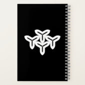 ゴシック様式の三枚刃 ノートブック (裏面)