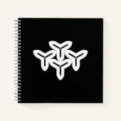 ゴシック様式の三枚刃 ノートブック (正面)