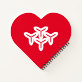 ゴシック様式の三枚刃 ノートブック (裏面)