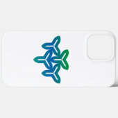 ゴシック様式の三枚刃 Case-Mate iPhoneケース (裏面 (横))