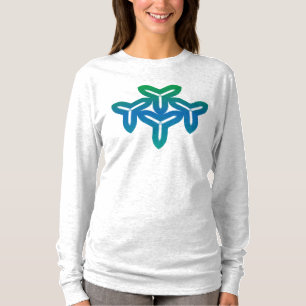 ゴシック様式の三枚刃 Tシャツ