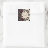 ゴシック様式の優雅さ：ヴィンテージ スクエアシール (バッグ)