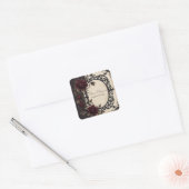ゴシック様式の優雅さ：ヴィンテージ スクエアシール (封筒)