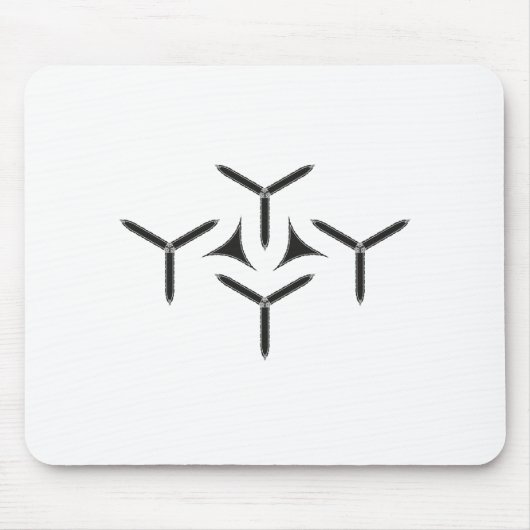 ゴシック様式の刃マウスパッド マウスパッド (正面)