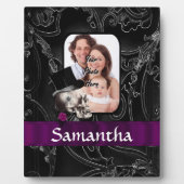 ゴシック様式の刺青スカル フォトプラーク (正面)