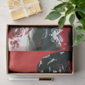 ゴシック様式の前衛的なファッションデコページ 薄葉紙 (ギフト)