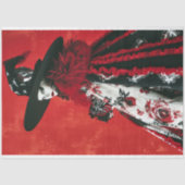 ゴシック様式の前衛的なファッションデコページ 薄葉紙 (正面)