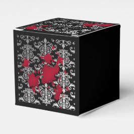 ゴシック様式の吸血鬼ハロウィン感謝してい結婚式の引き出物ユー フェイバーボックス