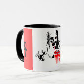 ゴシック様式の吸血鬼 マグカップ (正面左)