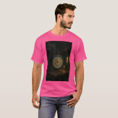 ゴシック様式の図書館 Tシャツ (正面フル)