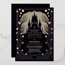 ゴシック様式の城フローラハロウィン結婚ズ