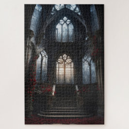 ゴシック様式の城階段 ジグソーパズル