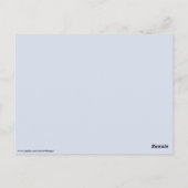 ゴシック様式の墓のはがき ポストカード (裏面)