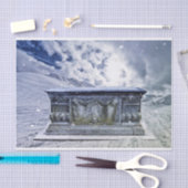 ゴシック様式の墓ティッシュペーパー 薄葉紙 (クラフト)