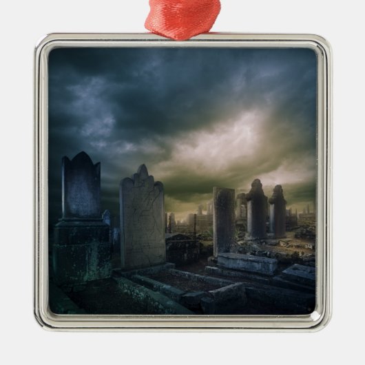 ゴシック様式の墓地オーナメント メタルオーナメント (正面)