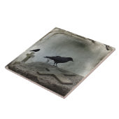 ゴシック様式の墓地クロス タイル (側面)