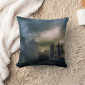 ゴシック様式の墓地スローカウチピロー クッション (ブランケット)