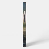 ゴシック様式の墓地IPADケース iPhoneケース (左側面)