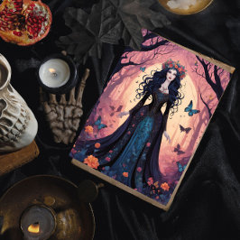 ゴシック様式の夢想家の森の女神 ポスター