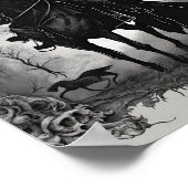 ゴシック様式の夢想暗騎士 ポスター (角)