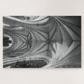 ゴシック様式の大聖堂の天井 ジグソーパズル (横)