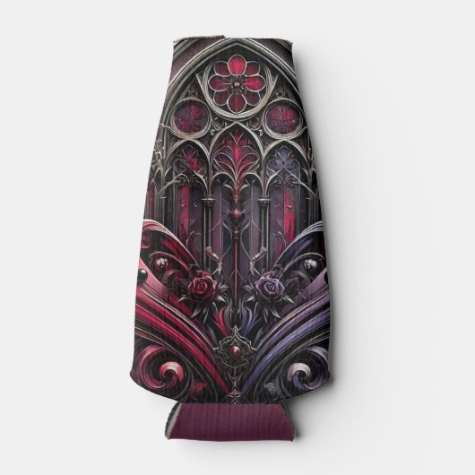 ゴシック様式の大聖堂ボトル ボトルクーラー (正面)