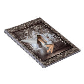 ゴシック様式の天使とハト ノートブック (右側)