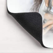 ゴシック様式の天使と彼女の鳩のヴィネット マウスパッド (コーナー)