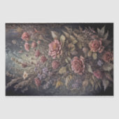 ゴシック様式の天使のための花#2 - Decopage - 薄葉紙 (正面)