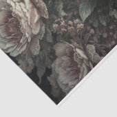 ゴシック様式の天使のための花#4 - Decopage - 薄葉紙 (詳細)