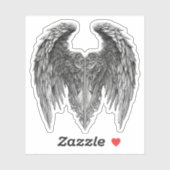 ゴシック様式の天使の翼の防水 シール (シート)