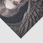 ゴシック様式の天使：ソフィア – デコページ –  薄葉紙 (詳細)