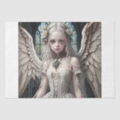 ゴシック様式の天使:ブリトニー – デコページ –  薄葉紙 (正面)