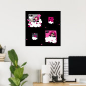 ゴシック様式の天使 ポスター (ホームオフィス)