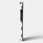 ゴシック様式の太陽白黒ケルト結び目模様ケース – メイトiPho Case-Mate iPhoneケース (裏面 / 左)