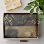 ゴシック様式の夫婦スケルトンの切り離 薄葉紙 (ギフト)