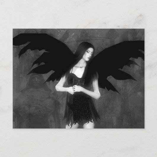 ゴシック様式の失ったファンタジー絵葉書の判断 ポストカード (正面)