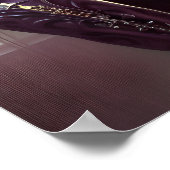 ゴシック様式の女の子ステームパンク違うカラーの目 ポスター (角)