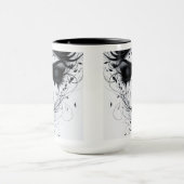 ゴシック様式の女性顔 マグカップ (中央)