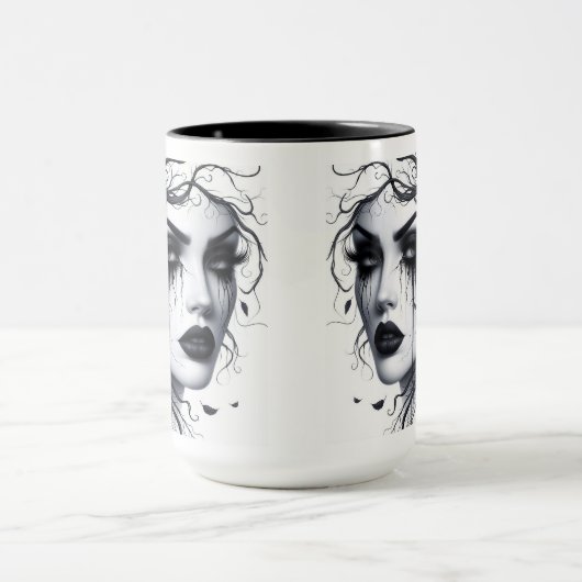 ゴシック様式の女性 マグカップ (中央)