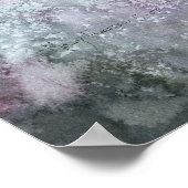 ゴシック様式の妖精のポスタープリント ポスター (角)