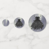 ゴシック様式の妖精の黒衣 | バンピーゴシックグラムシェン コンフェッティ (正面)